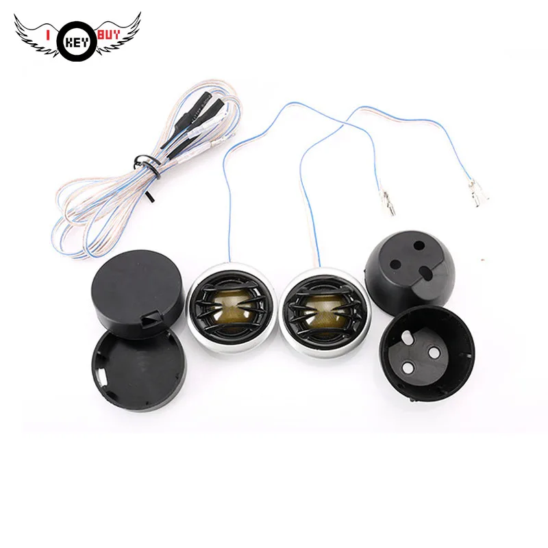 

I Key Buy 2PCS 150W Car Fever Speaker Tweeter Treble Head Sound Conversion