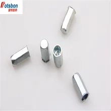 M4/M5/M6/M8/M10/M12 Flat Head Threaded Tubular Hexagon Blind Riveted Nut Insert Riveting Nuts inserti Rivnut Insertos Inserts