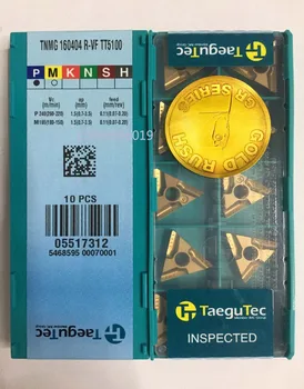 

tungsten carbide inserts Taegutec TNMG160404R-VF TT5100 wholesale TNMG 160404 R-VF TT5100 for low carbon steel and alloy