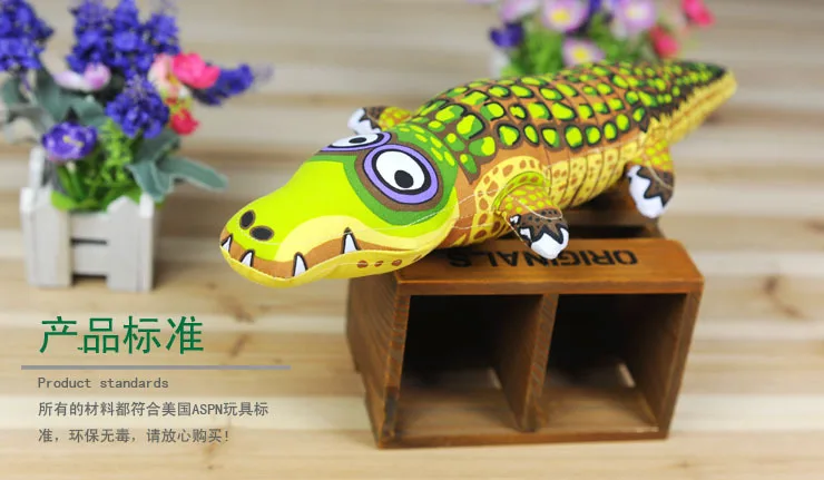 39*15 см крокодил стиль игрушка для домашних собак одонтоприз жевательная игрушка