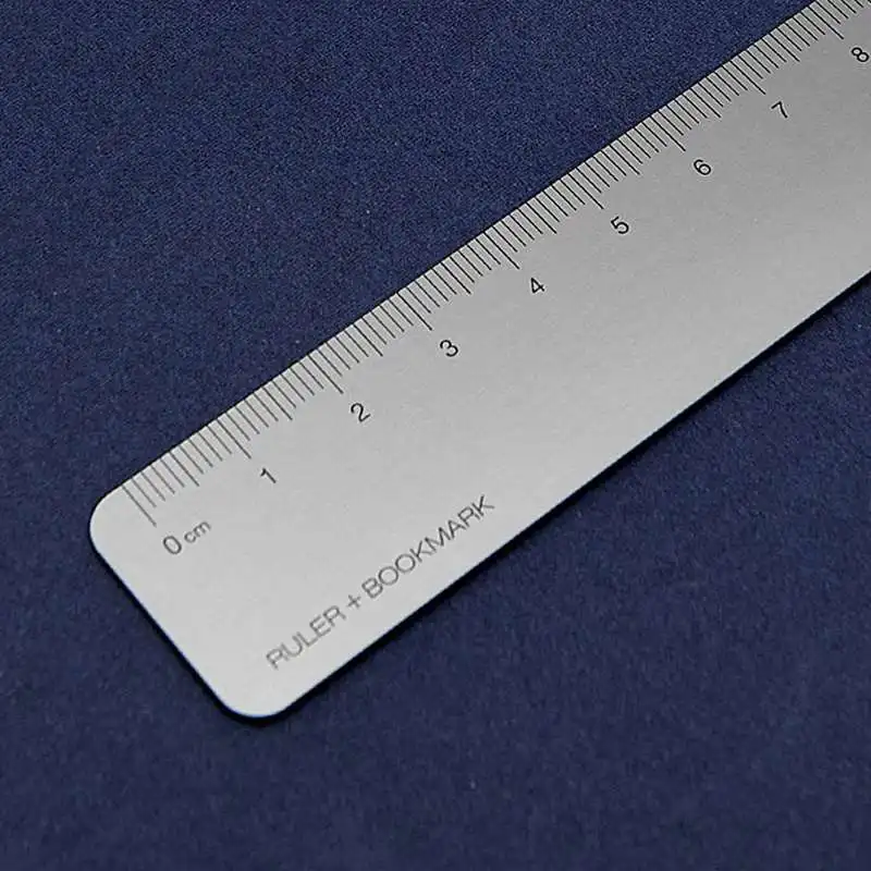 Xiaomi Mijia Kaco металлическая линейка 15 см прямая швейная ножка из нержавеющей стали инструмент точность для офиса путешествия - Цвет: Gray