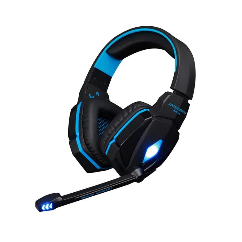 KOTION EACH G4000 Auriculares para juegos con micrófono y luz LED, el mejor casco para computadora, PC, Gamer, Fone De Ouvido (5)