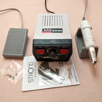 

65w Strong 204 SH20N 30,000RPM micromotor Electric Nail Drills polisher Machine Jewelry Dental laboratory polishing Equipment
