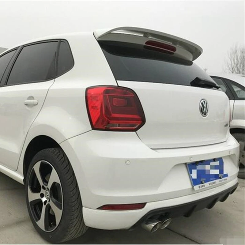 Спойлер для VW Polo спойлер высокого качества из АБС пластика заднего крыла