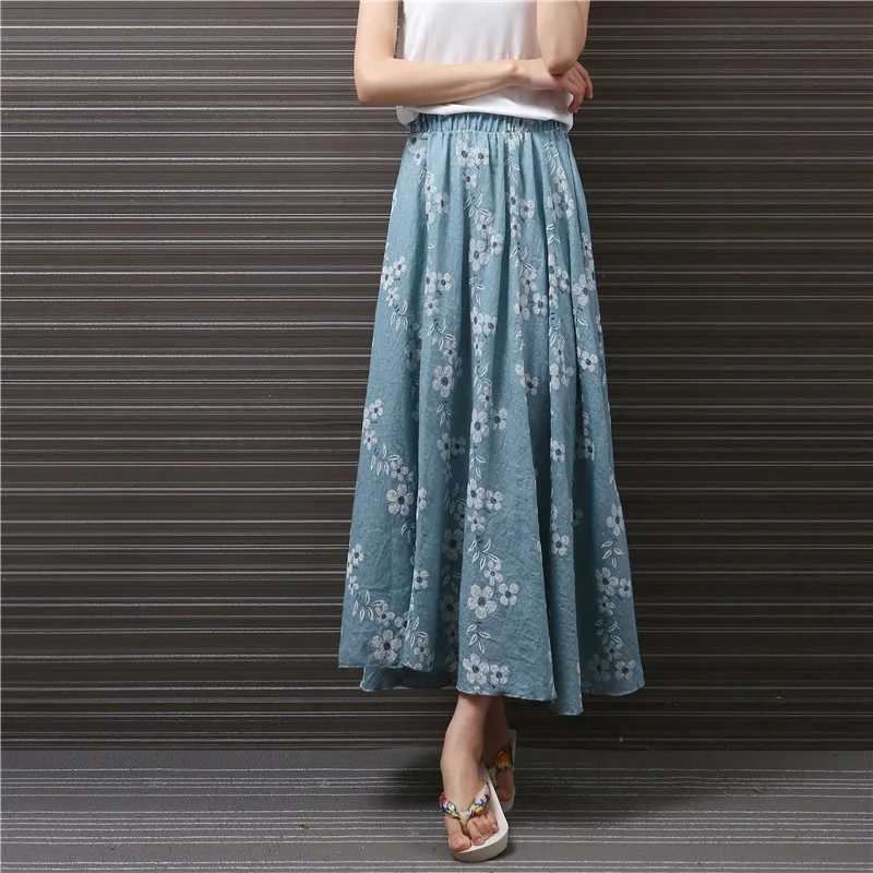 japanese maxi skirt