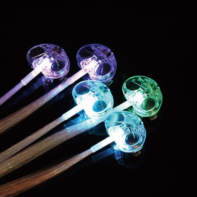 Buy 50pcs/lot 35cm blinking hair braid led hair clips