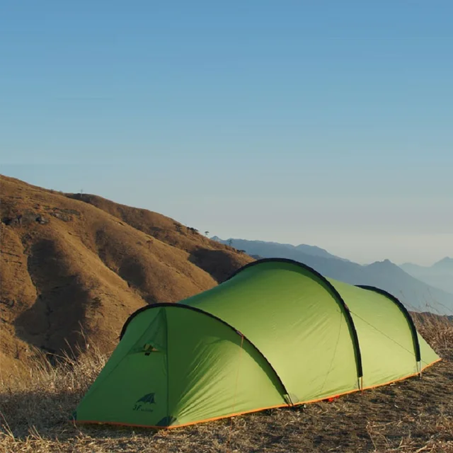 Best price at $116 Cheap Double person4 season large family tent camping tent sun shelter gazebo beach tent awning tunnel tent for Advertising/exhibition