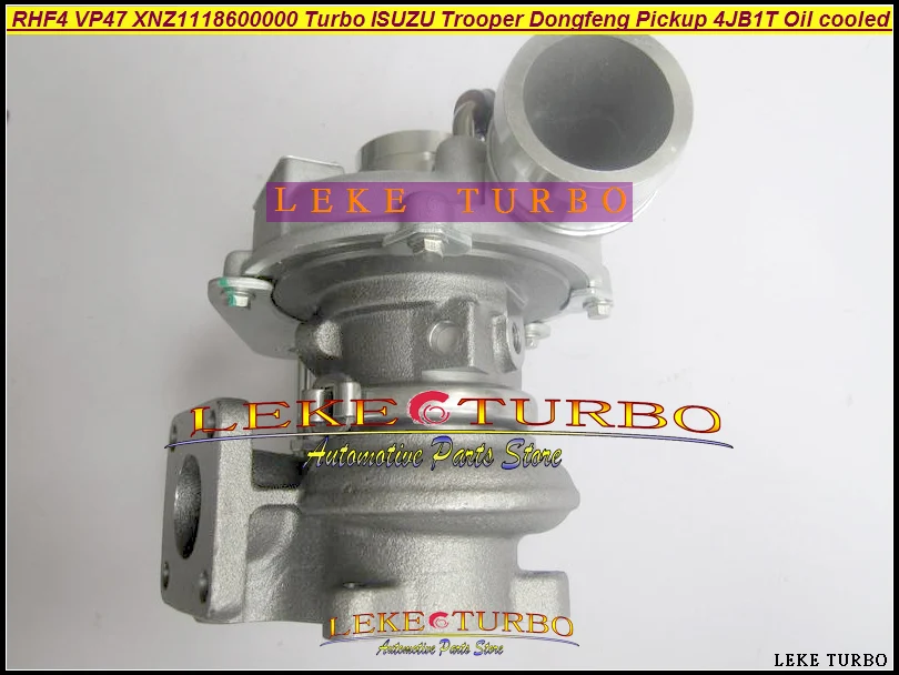 Турбокомпрессор RHF4 VP47 XNZ1118600000 для двигателя ISUZU Trooper Dongfeng Pickup 4JB1T с воздушным