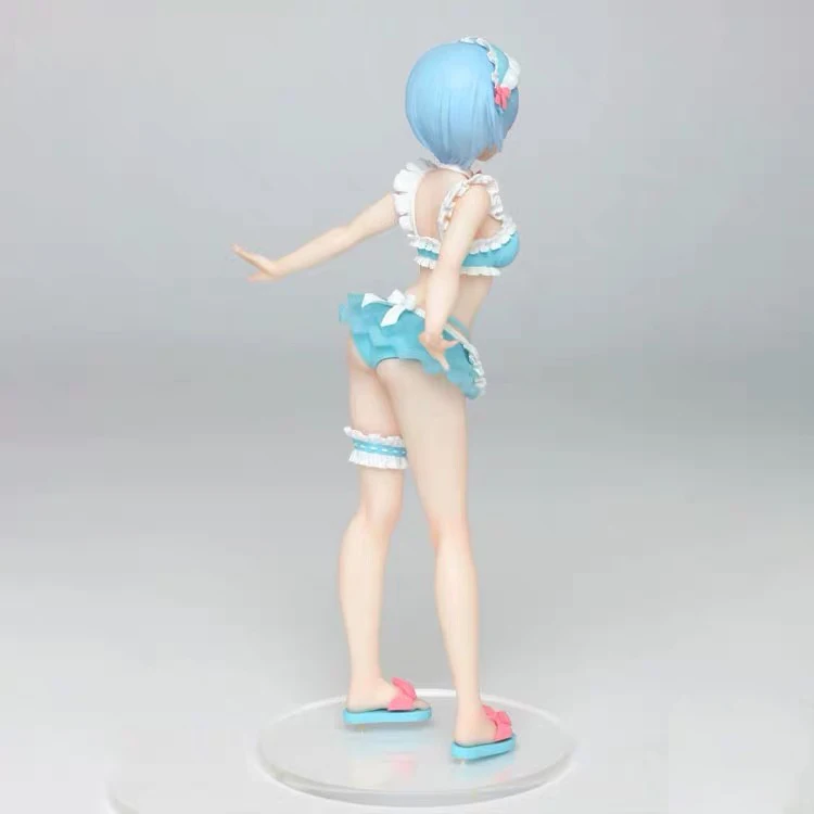 Re: Zero Starting Life in Another World Figure Maid Swimwear Version Rem PVC action figure model Figurals