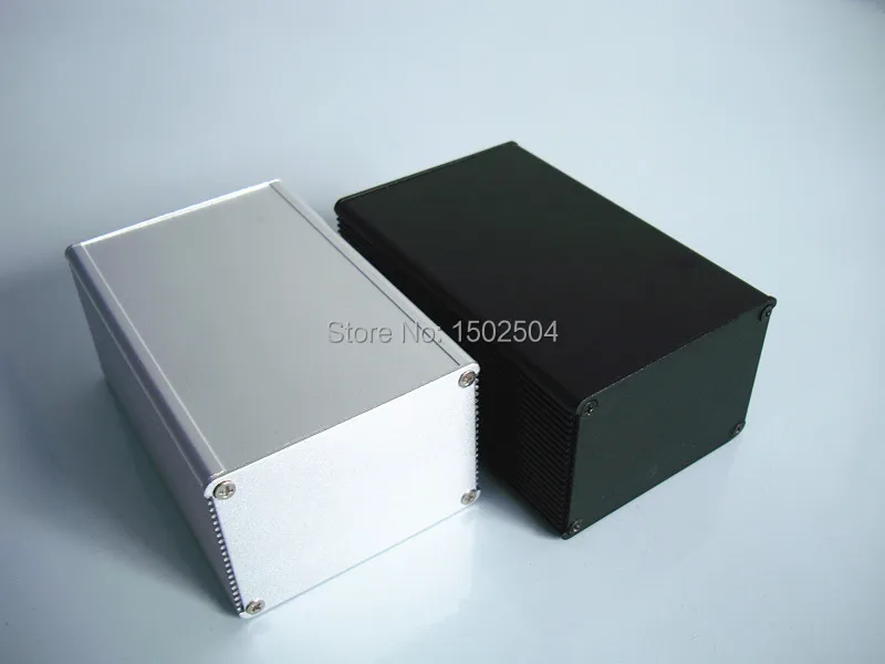 Алюминиевый корпус для PCB POWER shell Electric project box DIY 66*46*100 мм новинка|box fedex|enclosure