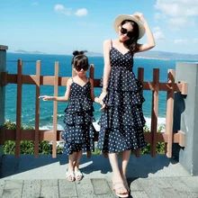 Одежда «Мама и я»; Семейные комплекты; платья для мамы и дочки; летнее платье для девочек; Vestidos Sukienki