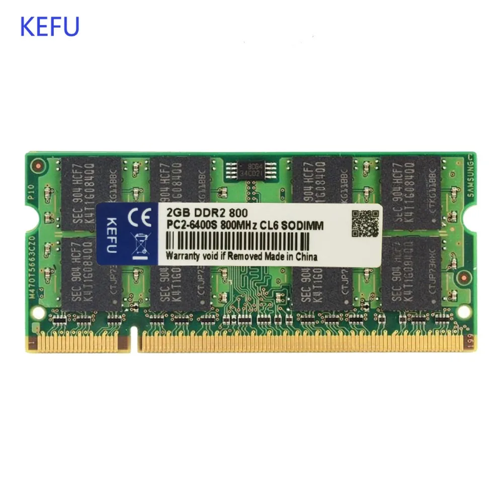 

New 2GB DDR2 800MHz PC2-6400 200Pin Laptop Notebook SODIMM Memory RAMs