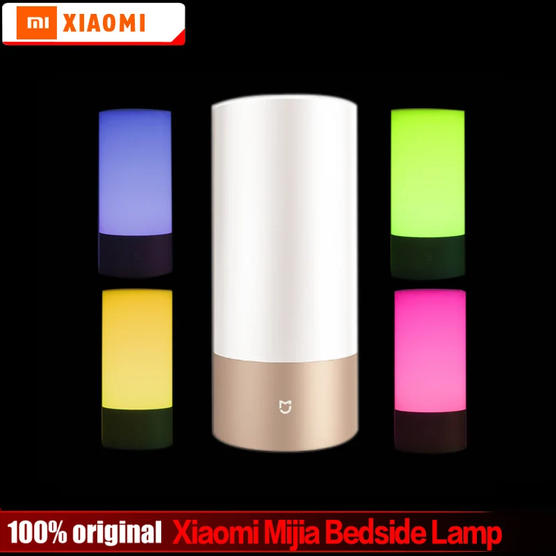 In Magazzino Originale Xiaomi Mijia Yeelight Notte Luci A LED Intelligente Lampada Da Comodino Interna Remote Touch Control Smartphone App controllo