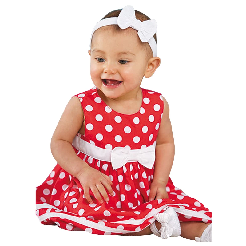 Baby Dress 2017 Summer Cute Baby Girls Dress Party Wedding Toddler