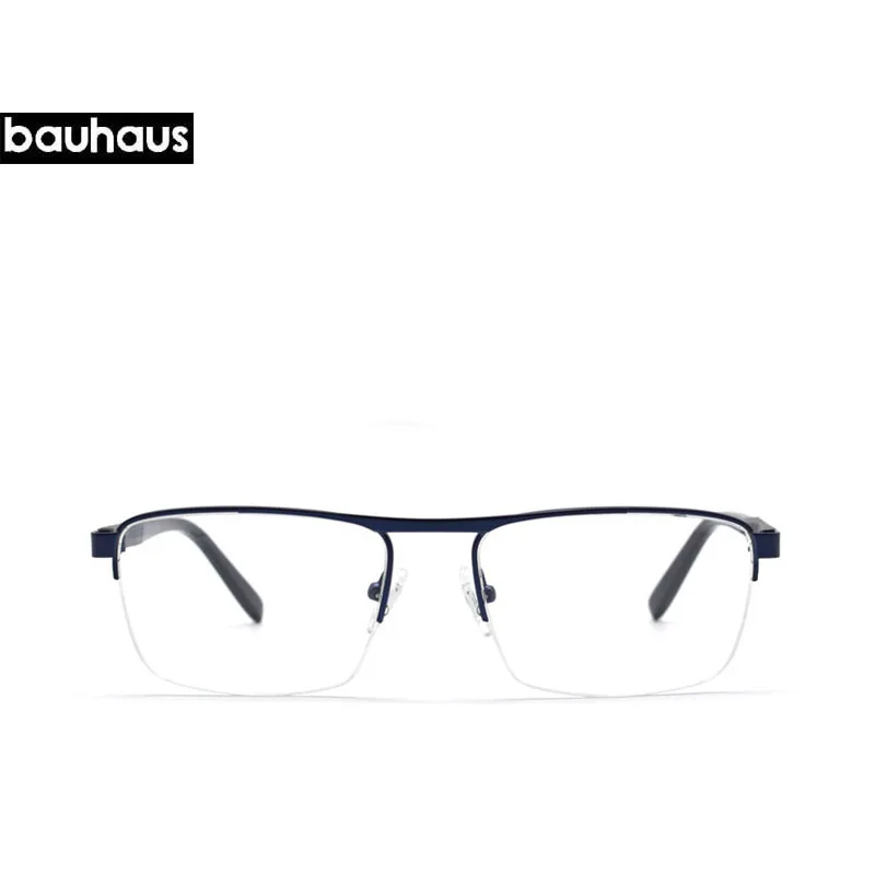 Bauhaus италия новый дизайн 2017 мужские Оптические очки Стиль Винтаж глаз ясно