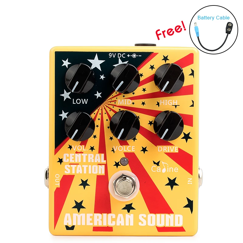 

Caline CP-55 Guitar Pedal American sound Guitar Effect Pedal