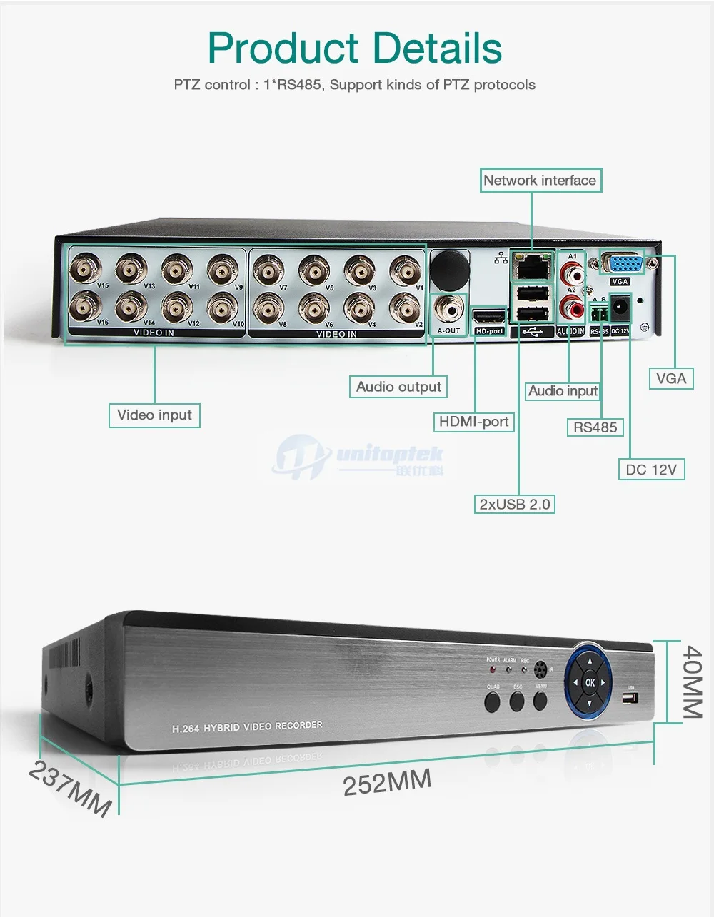 09 4mp cctv dvr 