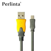 Perlinta USB Cable ,USB 2.0 Type A Male to Mini USB 5Pin Male Shielding High Speed For MP3,MP4,GPS 1.5M