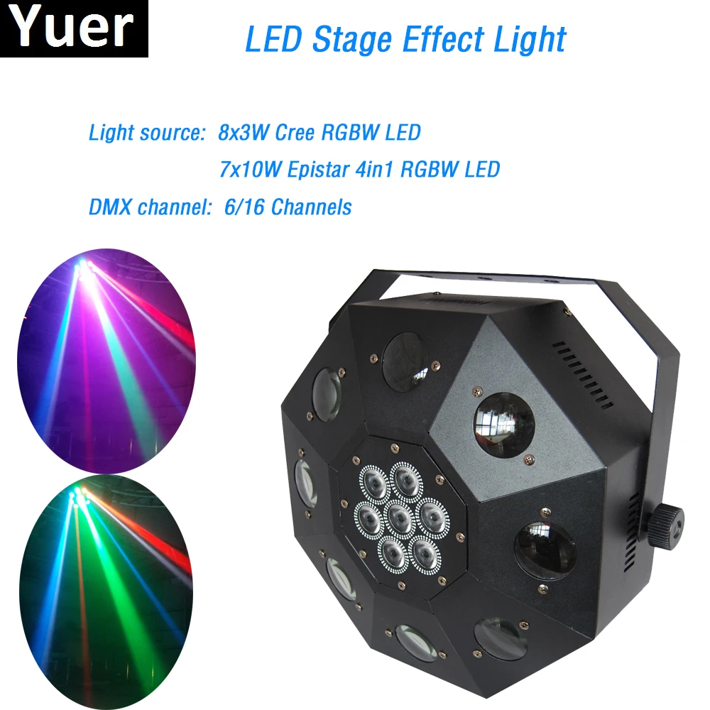 

LED Dancing Floor Light 120W RGBW 4in1 led Moving Head dmx Stage Lighting Moving Head DMX512 for dj party disco light led par