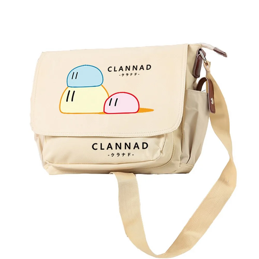 

MeanCat Japanese ACG Anime Messenger Clannad Character Cartoon Single Shoulder Bags for School Shopping Clannad Collection