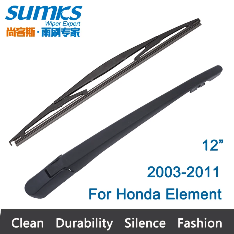 New Rear Window Windshield Wiper Arm and Blade For Honda Element (2003