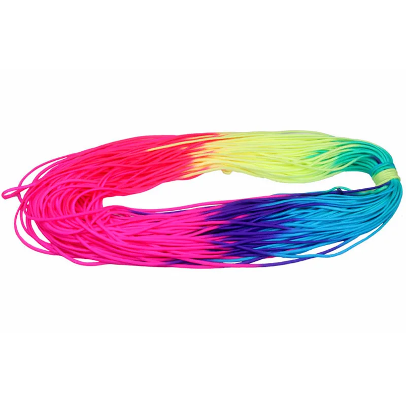 25 футов Радуга Paracord 550 веревка Cuerda Escalada Mil Spec Тип III 7Strand оборудование для выживания