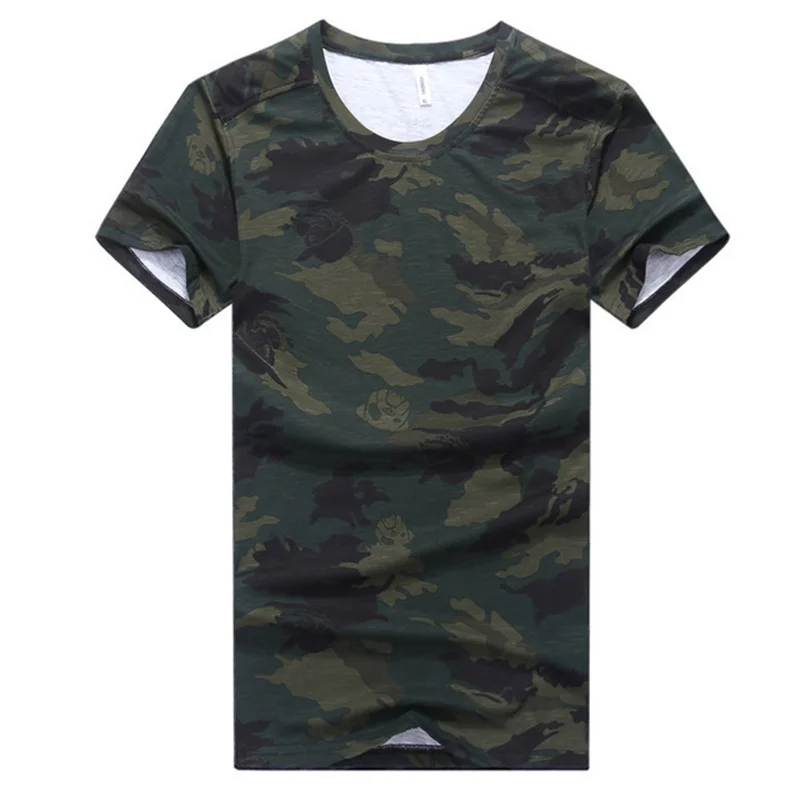 

plus size 6XL 7XL 8XL 9XL 2018 Summer The New T Shirt Men Shirts Camouflage Tops Men's 100% Cotton T-shirts Male Slim T Shirt