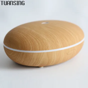 

Tuansing 350ml Wood Grain Essential Oil Aroma Diffuser Ultrasonic Aromatherapy Humidifier Mist Maker LED Light EU US Plug