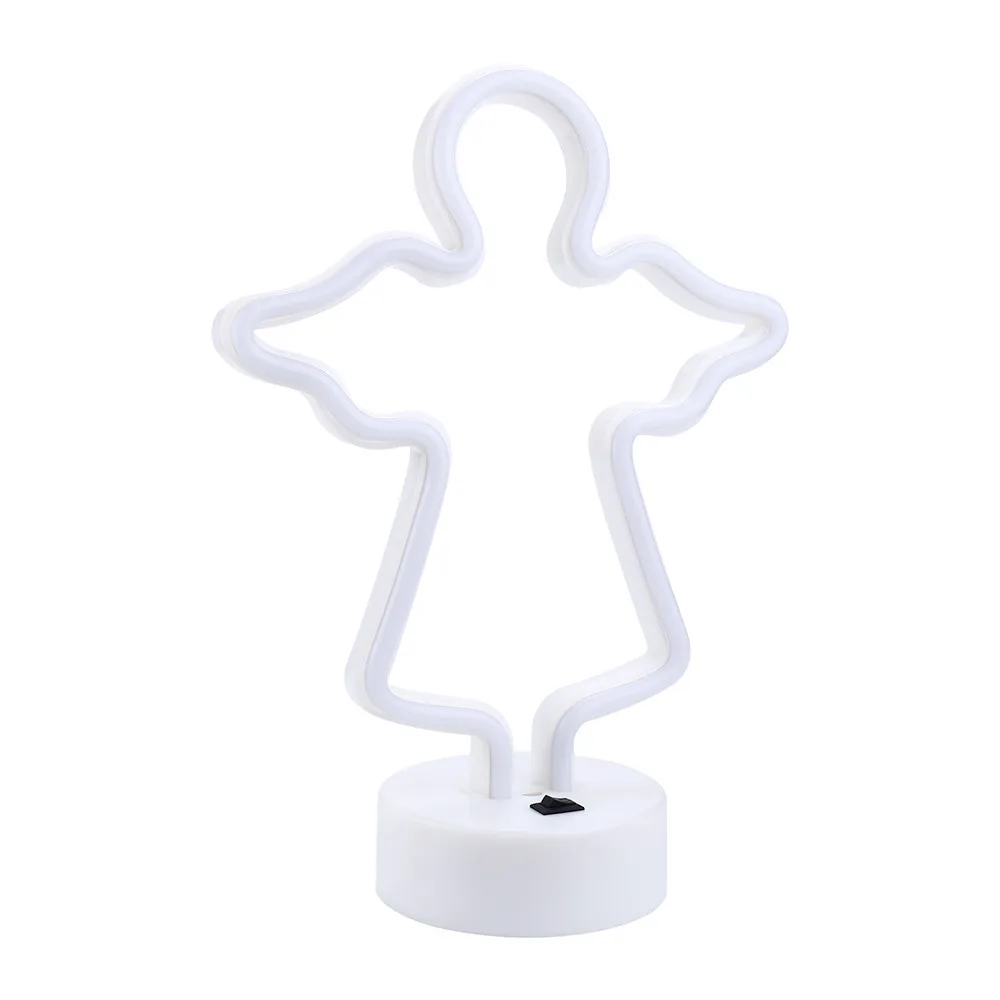 Светодиодный фонарь с рисунком молнии, креативный белый пластиковый аккумулятор Love USB, модели двойного назначения, теплые белые светодиоды@ 25