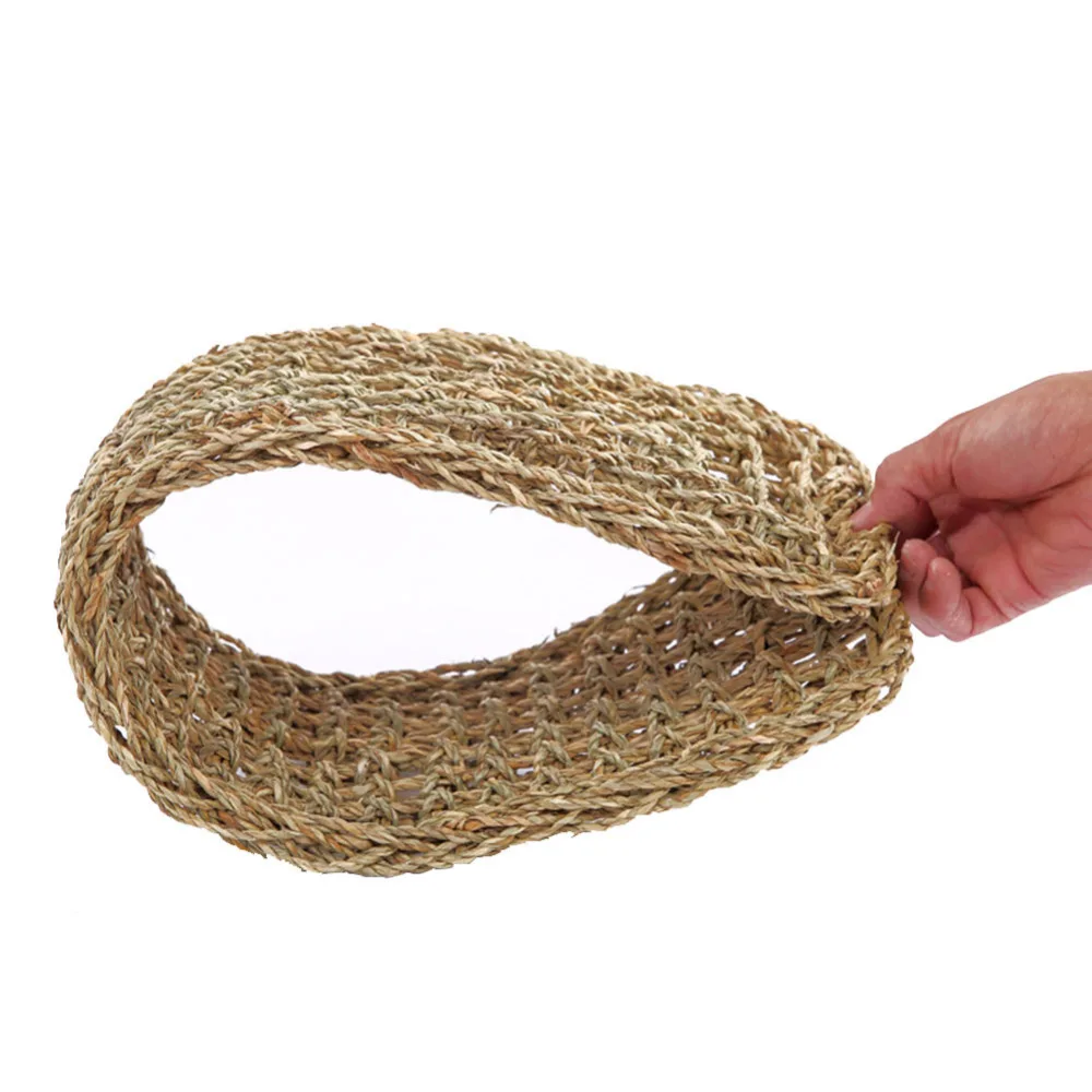 Seaweed Lizard Hammock Swing Pet Lounger Reptile Toy Hanging Bed Mat Small Hermit Crabs Geckos Bed Mats Pet Reptile Accessories (2)