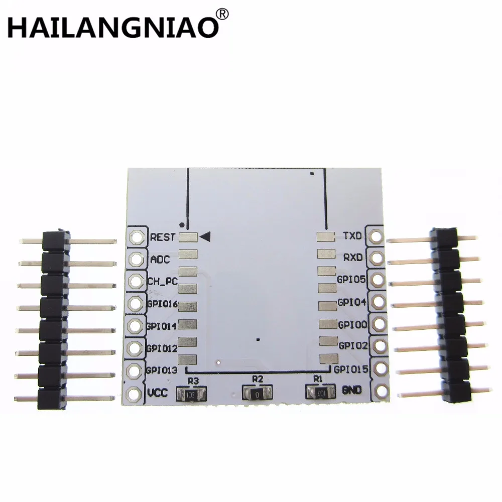 

ESP8266 serial WIFI module adapter plate Applies to ESP-07, ESP-08, ESP-12