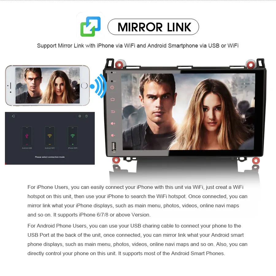Discount Erisin ES8892B 9" Android 8.0 Octa core 4G RAM Car DVD Player DVR DAB+ DVD  for Mercedes A/B Class Sprinter Vito Viano 8