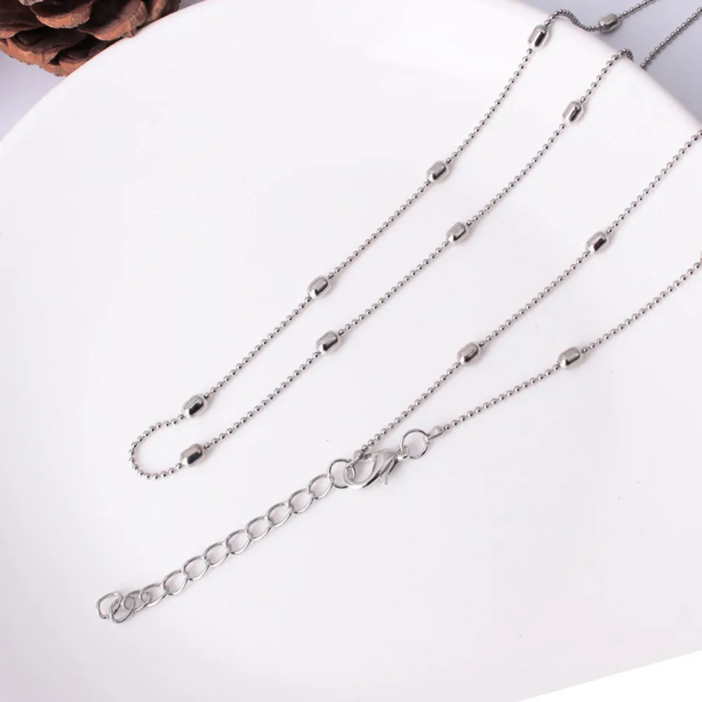Женская цепочка для живота DoreenBeads золотистое/Серебристый Овальный Кулон