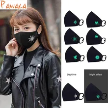 Велосипедная маска от пыли, смога, ветрозащитная, MTB, для шоссейного велосипеда, велосипедная, освещающая, половина лица, маска для езды, бега, Спортивная маска