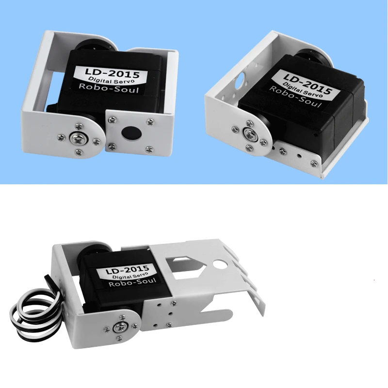 

DIY Robot Hand Bracket +LD-2015 dual-shaft Digital Servo