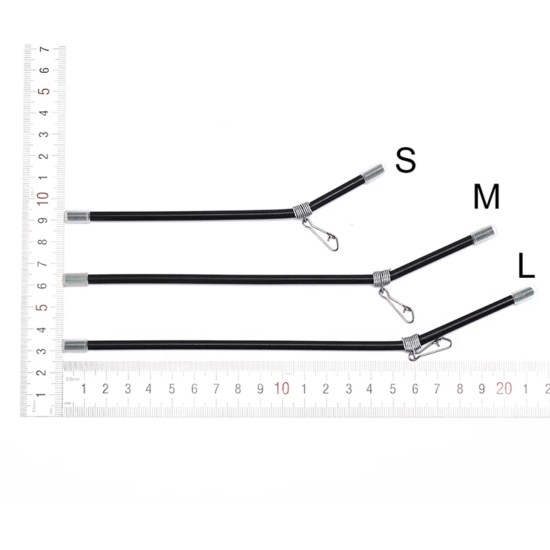 Черный l-образный соединитель для рыболовного баланса, штырь для рыбного питания, пластиковый шарнир аксессуар