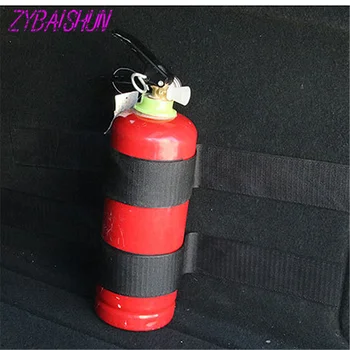 

ZYBAISHUN 5pcs / Styling Car Fire Extinguishers Bandage Stationary Strap for Honda Toyota Nissan Teana X-Trail Qashqai