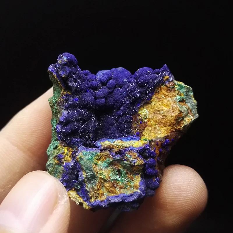 

22.8g NATURAL Stones and Minerals malachite azurite crystal specimens ore A11 68