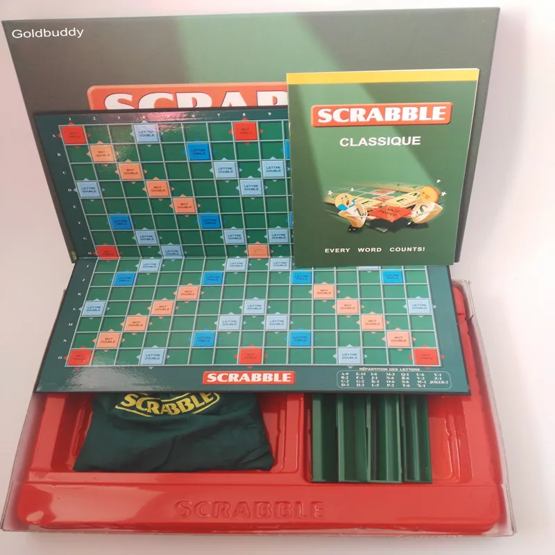 Goldbuddy Quality French Scrabble Games Spelling Learning Education