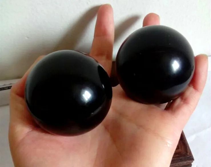 2pcs-Natural-fitness-ball-black-stone-health-massage-ball-for-the-elderly-gift-manufacturers-direct-sale