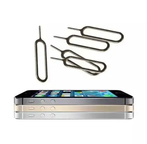

** 1000pcs/lot ** Sim Card Ejector Tool Sim Card Tray Eject Pin Key Tool For iPhone 4 4s 5g 5c 5s 6 6s 7 plus for Mobile phones