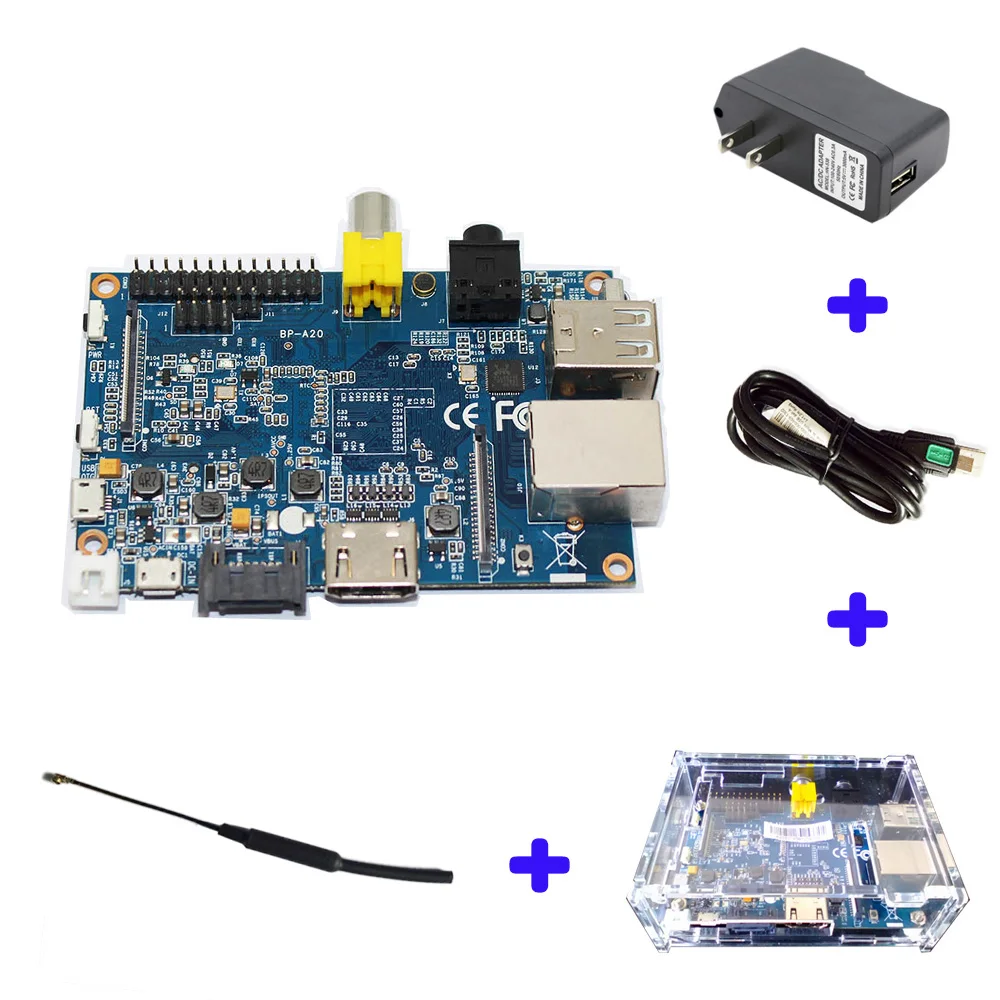  Original Banana Pi BPI M1 A20 Dual Core 1GB RAM Open-source development board single board computer