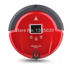 Best Price as low as $128.42 1pcs New Automatic Intelligent Robot Vacuum Cleaner Self Charging Remote Control LCD Touch Screen