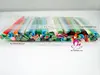 Feather cartoon fruit Festival- Mixed Style Polymer Clay Nail Art Cane A_Grade 100pcs Nail Art Canes 2