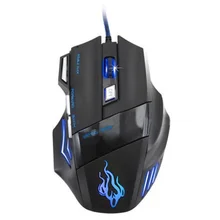 CAA-3200 DPI 7 Button LED Optical USB Wired Gaming Mouse Mice computer mouse For Pro Gamer
