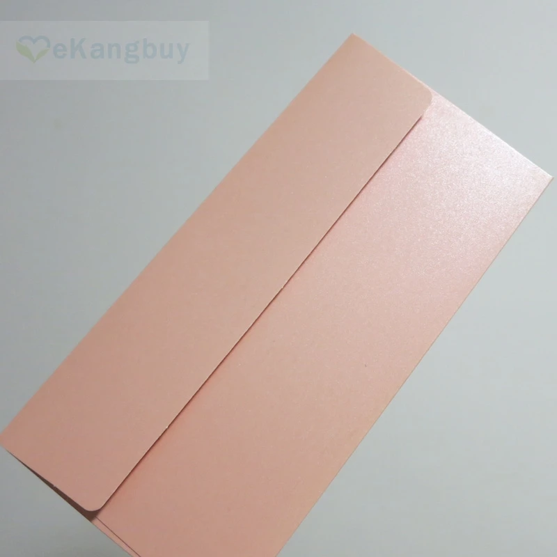 25 шт 22x11 см(8," x 4,3") плотные перламутровые бумажные конверты бизнес вечерние конверты
