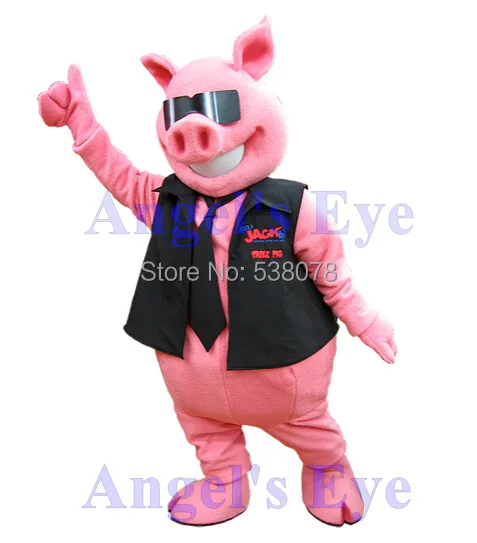 Pink Pig Mascot Adult for Sale High Quality Custom Fancy Dress Mascotte SW1537 | Тематическая одежда и униформа