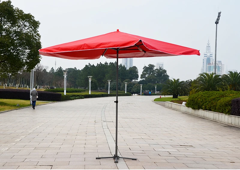 Outdoor parasol sun umbrella beach advertising patio stall folding