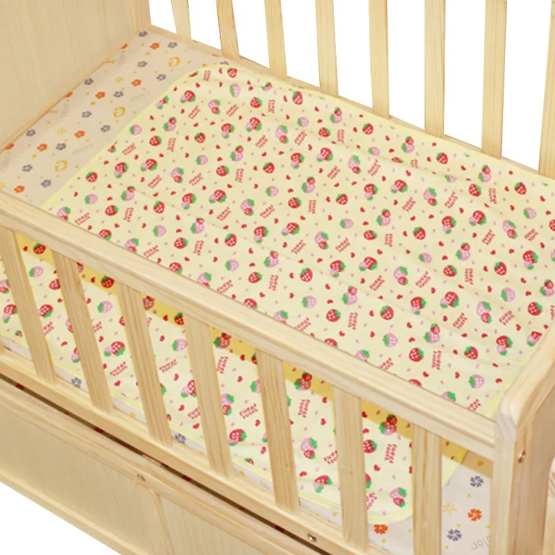 

Baby Waterproof Mattress Bed Sheet Infant Change Mat Covers Cartoon Diaper Changing Covers Foldable Baby Nappy Changing Pads
