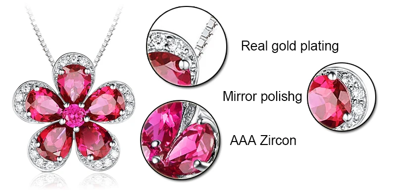 Austria-Swarovski-crystal-red-flower-wedding-penant-necklace_03